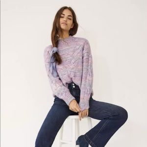 Anthropologie Rachel Textured Sweater Maeve